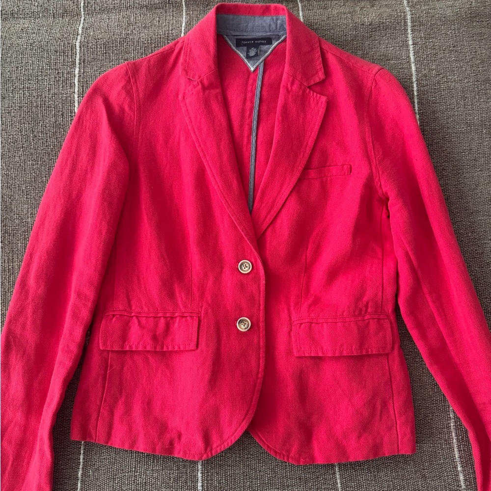 Tommy Hilfiger Vibrant Pink Blazer